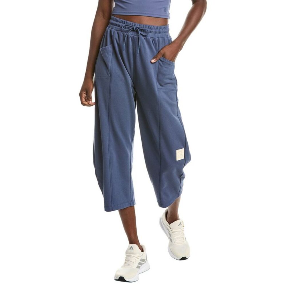 House Of Harlow Womens 23In Contrast Stitching Barrel Pant